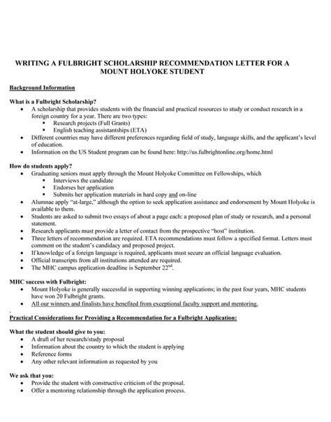 Amazing Scholarship Recommendation Letter Samples Labb By Ag