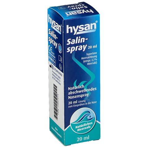 Hysan Salinspray Ml Shop Apotheke