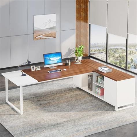 Amazon Casa Mare Wood Executive Large Desk For Home Office