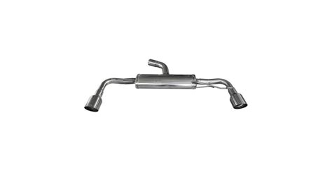 Inoxcar Exhaust Rear Silencer X Racing Right Left Volkswagen