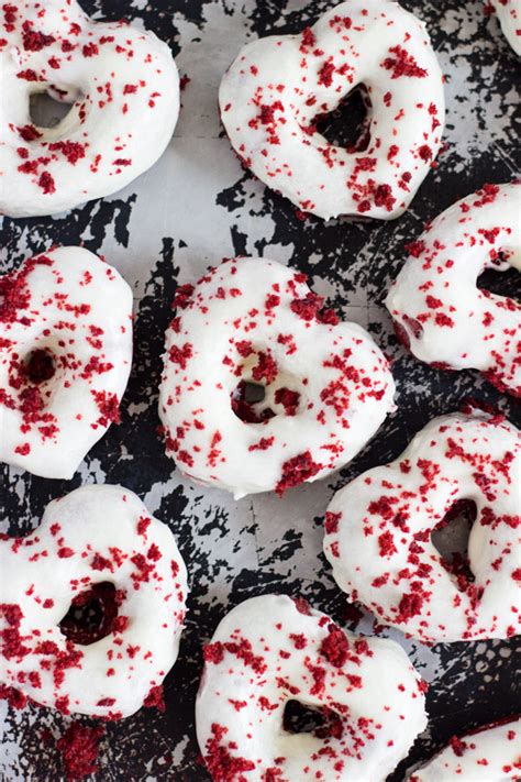 Baked Red Velvet Donut Recipe