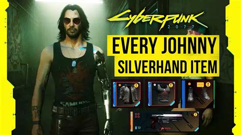 Cyberpunk All Johnny Silverhand Items Locations Breathtaking