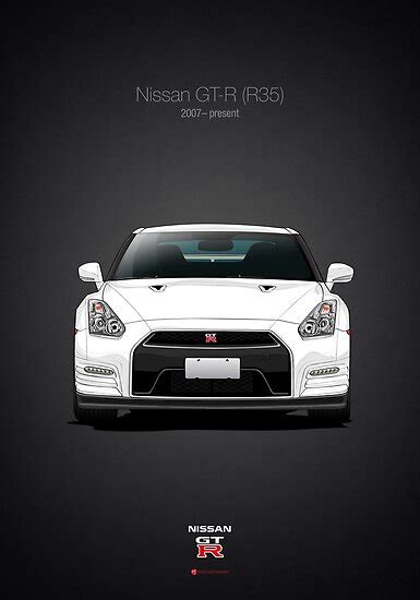 Nissan GT R R35 Posters By M Arts Redbubble