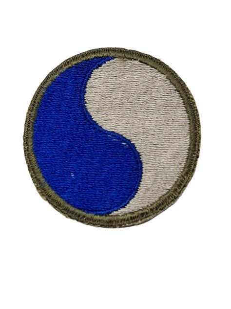 Us Ww2 29th Infantry Division Patch Cm 1940 Militaria Met Een Verhaal