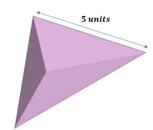 Tetrahedron Definition Examples Properties Nets Formulas