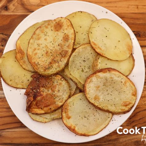 Easy Air Fry Sliced Potatoes Cookthink