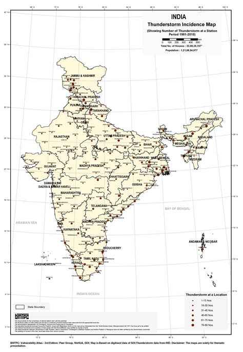 NDMA-BMTPC Earthquake Hazard Map Of India By BMTPC, 40% OFF