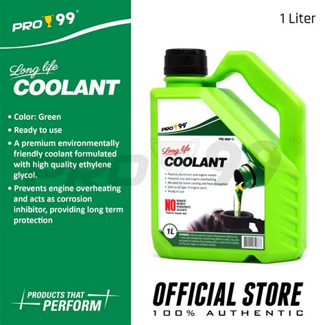 PRO 99 Long Life Car Radiator Coolant Green 1L Pro99 PRC 4032 1