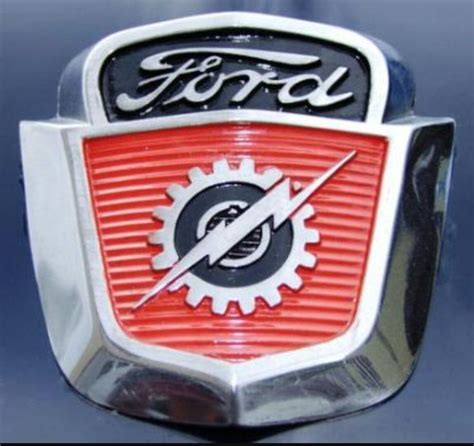 Ford Truck Hood Badge Ford Badges Classic Ford Trucks Ford Emblem