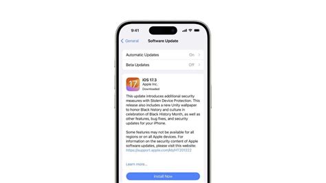 IOS 17 3 Update Released With Stolen Device Protection New Unity