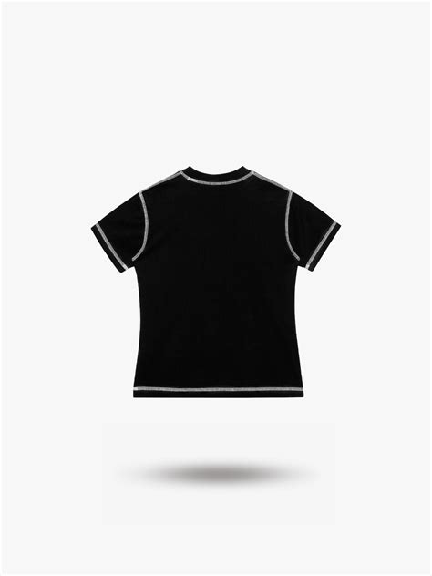 Tsun Signaline Baby Tee Black Tsunsg