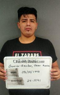 Recent Booking Mugshot For Oscar Ramero Guerra Escobar In Sebastian