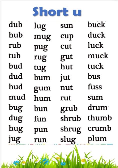 Short Vowel U Worksheet Have Fun Teaching Worksheets Library