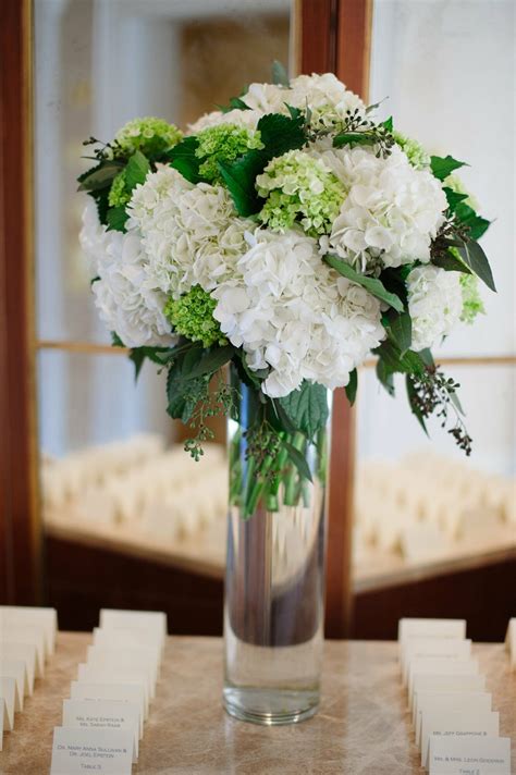 Hydrangea Centerpieces