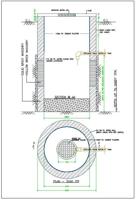 Main Hole Detail Drawing Thousands Of Free Cad Blocks