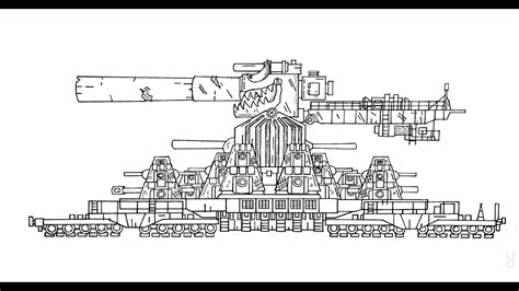 How To Draw Cartoon Gerand Tank Drawing Cartoons About Tanks