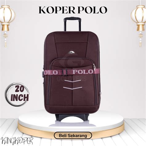 Jual Koper Polo 20 Inch Polo Koper Kain Koper Bagasi Koper Murah