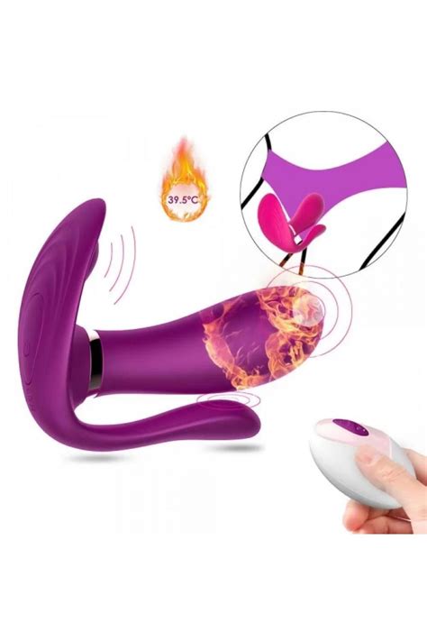 Feel Shop Sadece Hisset Şarjlı Isıtmalı Kablosuz Kumandalı Anal Vajina Klitoris Uyarıcı