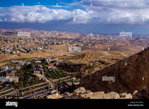 Herodium Archaeological site Herodes palace in the Judaean Mountain ...