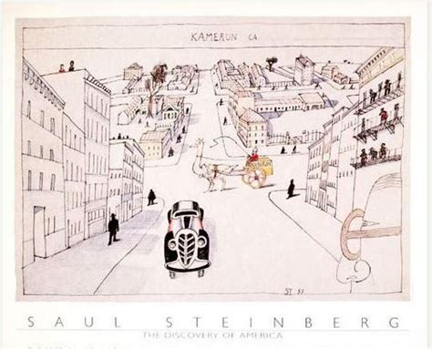 Discovery Of America Vintage World Maps Discovery Saul Steinberg