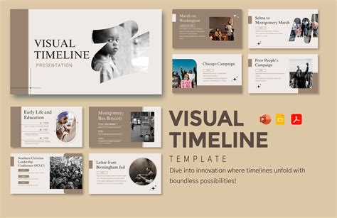 Timeline Presentation Template in PDF - FREE Download | Template.net ...