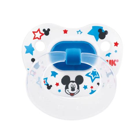 Mickey Mouse Pack Orthodontic Pacifiers From Nuk Size M