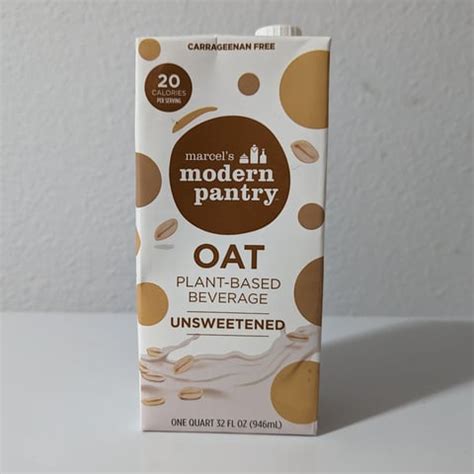 Marcel S Modern Pantry Oat Plant Based Beverage Unsweetened Reviews