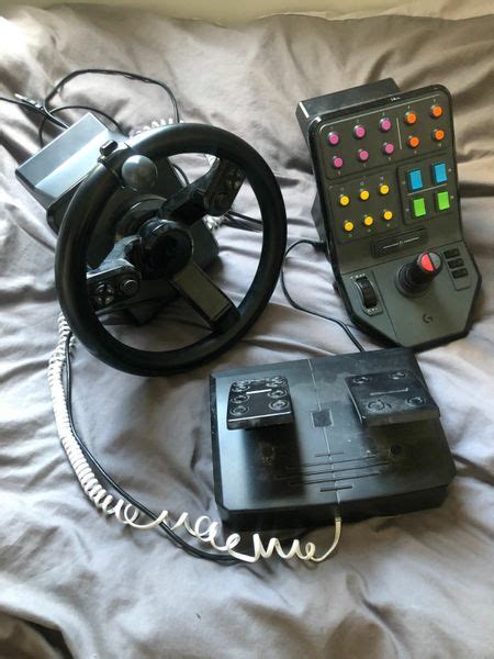 Logitech Farming Simulator Steering Wheel & Extras for sale in Laois for €200 on DoneDeal