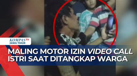 Ada Ada Saja Tingkah Maling Motor Di Koja Izin Video Call Istri Usai