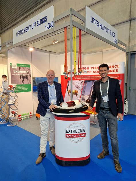 Exhibitions 2022 Lift Tex Heavy Lift Slings