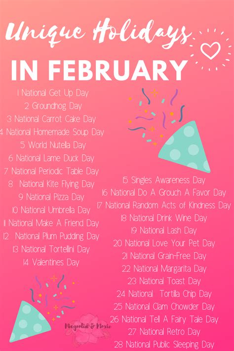 Unique Holidays In February February Holidays Singles Awareness Day