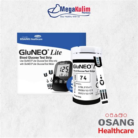 Gluneo Lite Blood Glucose Test Strips S Lazada