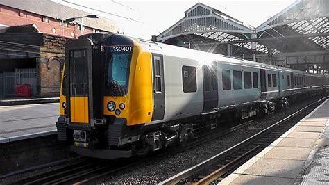 Class 350 Desiro 350401 Makes Its First Ever Run To Preston 141113