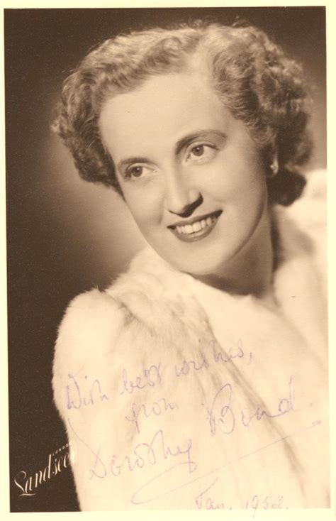 Dorothy Bond Soprano Short Biography