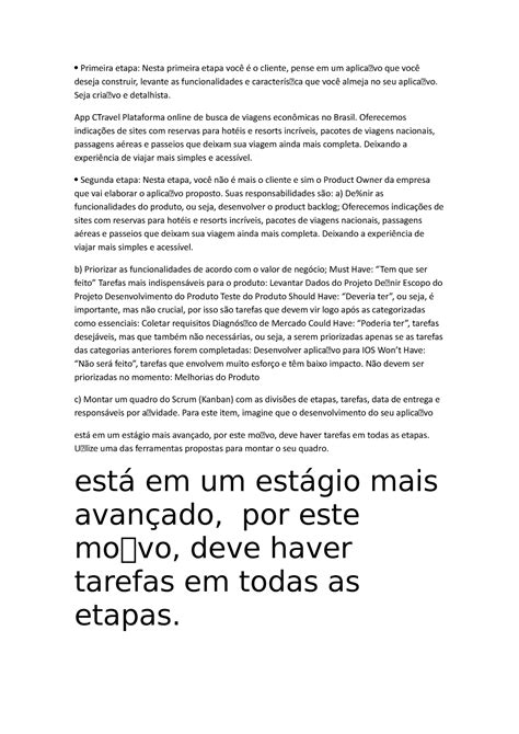 Primeira Etapa Projeto Software Primeira Etapa Nesta Primeira