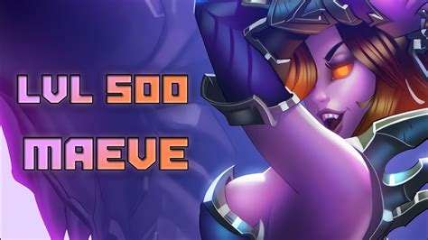 Finally Lvl 500 Maeve Paladins Maeve Gameplay Youtube