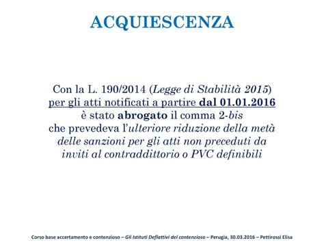 Istituti Deflativi Del Contenzioso Ppt Scaricare