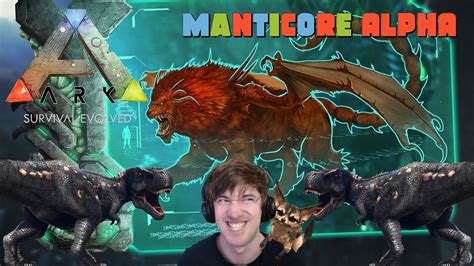 Ark Scorched Earth Manticore Alpha Boss Fight Ep Youtube