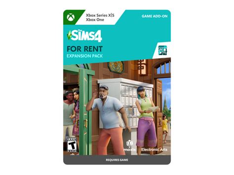 The Sims 4 For Rent Expansion Pack Xbox Series X S Xbox One [digital