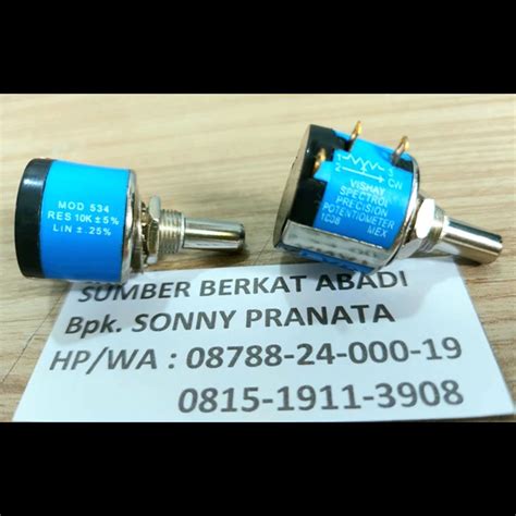 Jual Precision Potentiometer Vishay Spectrol K Ohm K Ohm