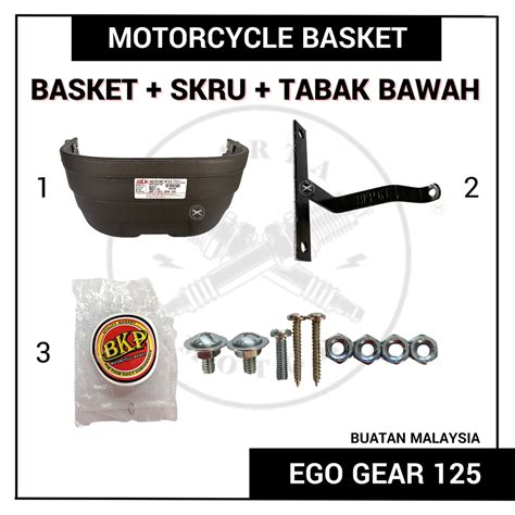 Bkp Basket Yamaha Ego Gear Gear Plastic Plastik Pvc