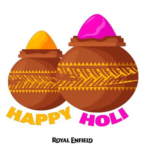 Happy Holi Sticker By Royal Enfield For Ios And Android Giphy