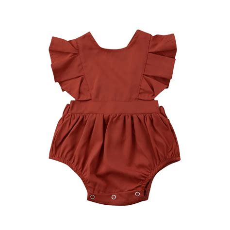 M Rec M Nascido Infantil Beb Menina Bodysuits Macac O Beachwear