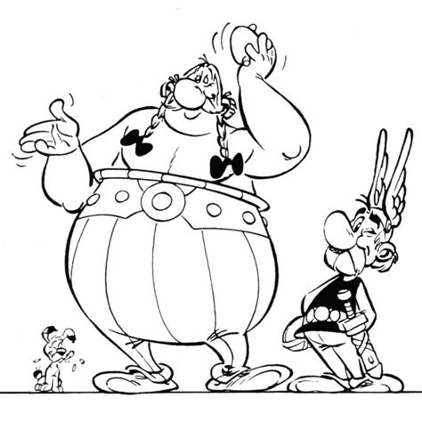 Coloring Pages Asterix Obelix Cartoons Asterix And Obelix Free Porn