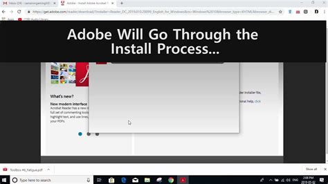 How To Install Adobe Reader Youtube