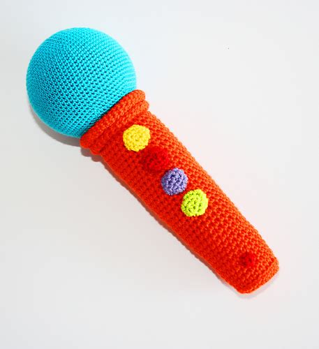 Ravelry Colorful Microphone Pattern By Laila Lielbarde