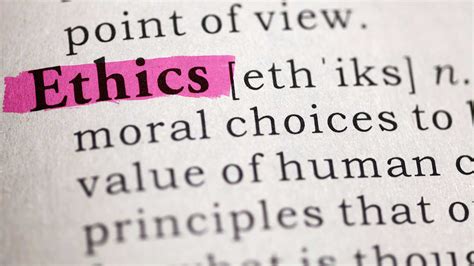 Ethics Definition