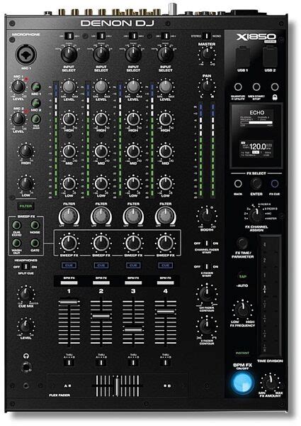 Denon X1850 Prime Dj Mixer Zzounds