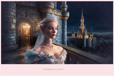 Cinderella Castle Backdrop Castle Backdrop Castle Overlay - Etsy