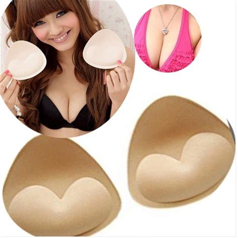 Pair Women Silicone Gel Bra Insert Pads Breast Uplift Enhancer Push Up